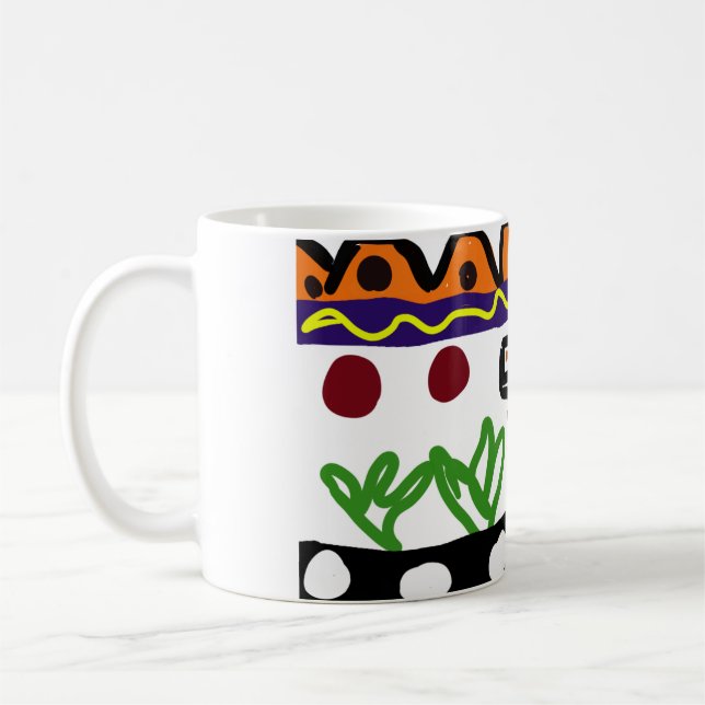 Taza De Café Arte trasero de león (Izquierda)