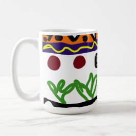 Taza De Café Arte trasero de león