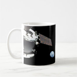 Taza De Café Artemis Orion Spacecraft Blue Marble