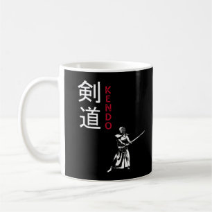 Taza De Café Artes marciales japonesas de Kendo