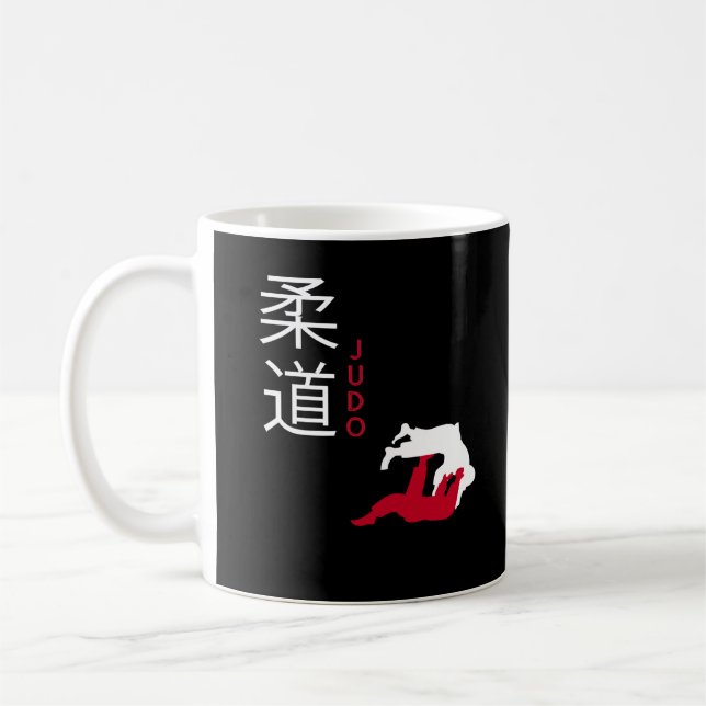 Taza De Café Artes marciales japonesas del judo (Izquierda)