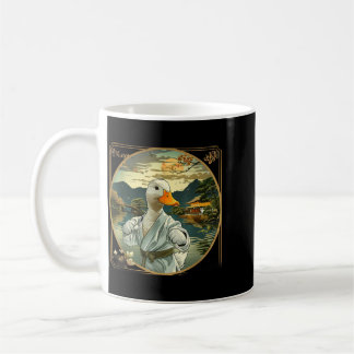 Taza De Café Artes Marciales Karate Pato Puesta de sol Jardín M
