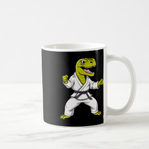 Taza De Café Artes Marciales Karate T-rex Taekwondo Kickboxing