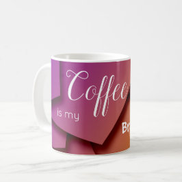 Taza De Café Artesanía moderna contemporánea Inspiradora emocio