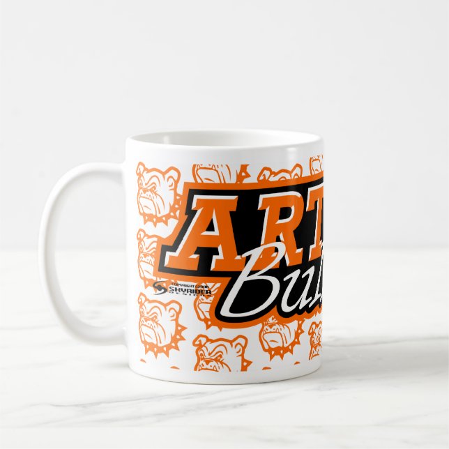 Taza De Café Artesia Bulldoges Mug (Izquierda)