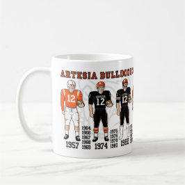 Taza De Café Artesia Bulldogs Football State Champ Uniforms Mug