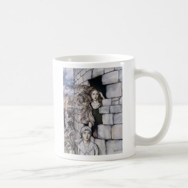 Taza De Café Arthur Rackham,“ Maid Maleen ” (Derecha)