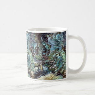Taza De Café Arthur rackham, "Wood Nymphs"