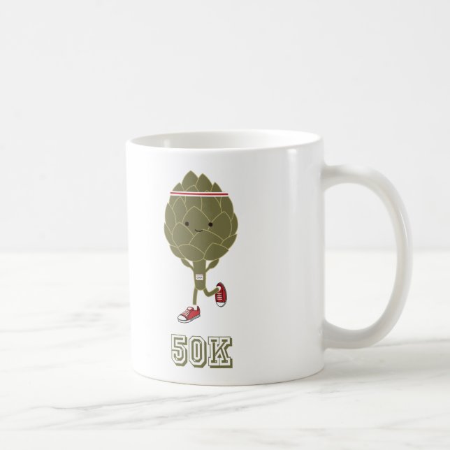 Taza De Café Artichoke Runner 50K (Derecha)