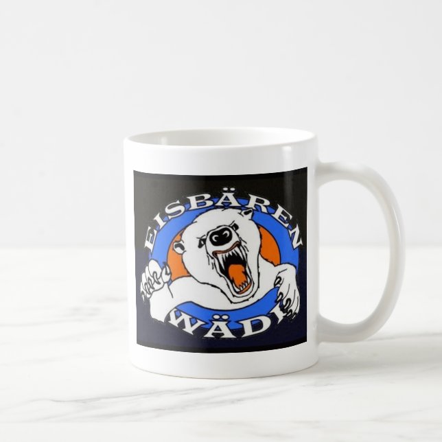 Taza De Café artículo de oso blanco (Derecha)