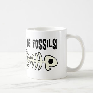 Taza De Café Artículo fósil divertido del regalo