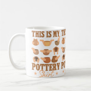 Taza De Café Artista de alfarería de arcilla