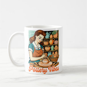 Taza De Café Artista de Cerámica Alfarería Alfarero Susurrador