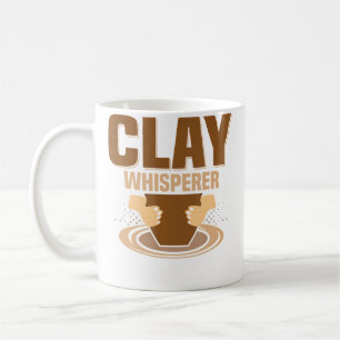 Taza De Café Artista de cerámica Alfarería Susurrador de arcill