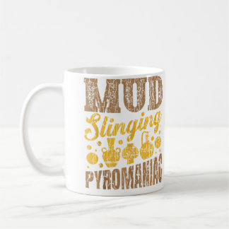 Taza De Café Artista de cerámica divertida lanzando barro