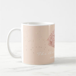 Taza De Café Artista de maquillaje Belleza Rosa Confetti Purpur