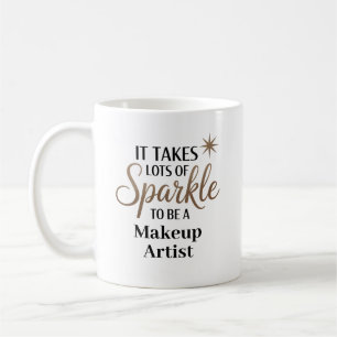 Taza De Café Artista de maquillaje espumoso