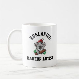Taza De Café Artista de Maquillaje Koalificado