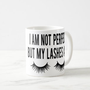 Taza De Café Artista de Maquillaje Sassy Cosmetólogo Pestañas P