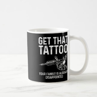 Taza De Café Artista De Tatuajes Graciosos Para Hombres Tattooe