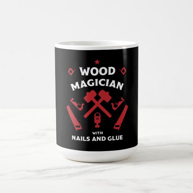 Taza De Café Artista de Woodworker (Centro)