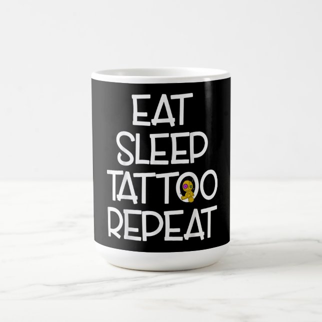 Taza De Café Artista del tatuaje del regalo Divertido diciendo  (Centro)