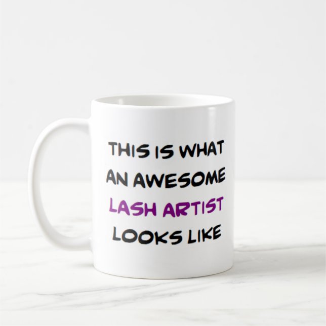 Taza De Café artista excéntrico, impresionante (Izquierda)
