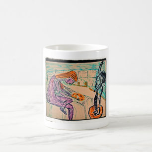 Taza De Café Artista y modelo