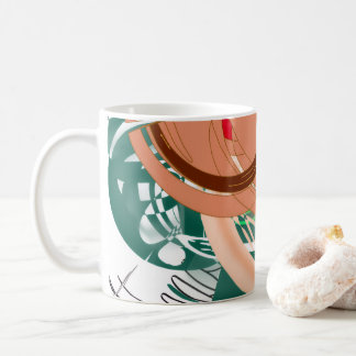 Taza De Café Artistic Abstract Coffee Mug