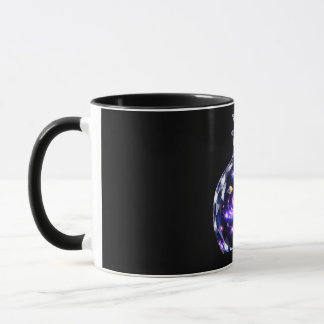 Taza de café artística botella mágica galaxia míst