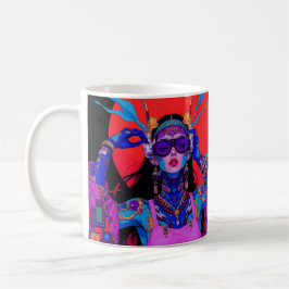 Taza De Café artística trippy