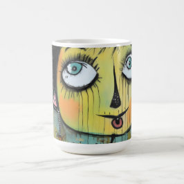 Taza De Café ArtLady 11 Encantadora y angustiada