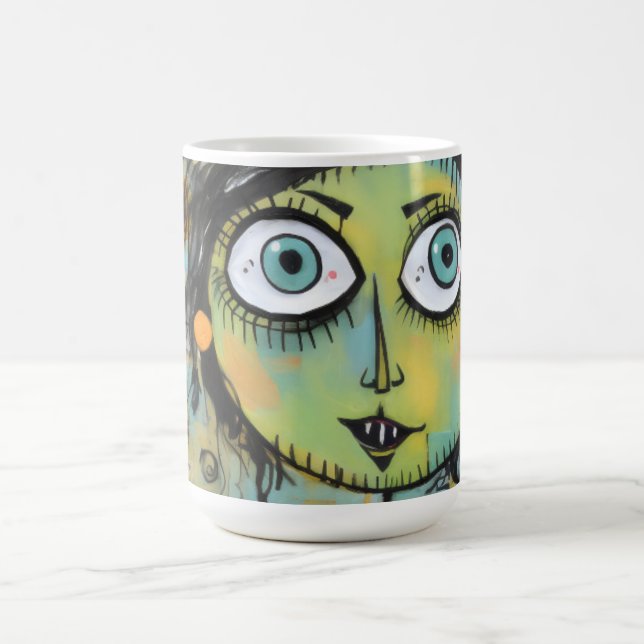 Taza De Café ArtLady 15 Encantadora y angustiada (Centro)
