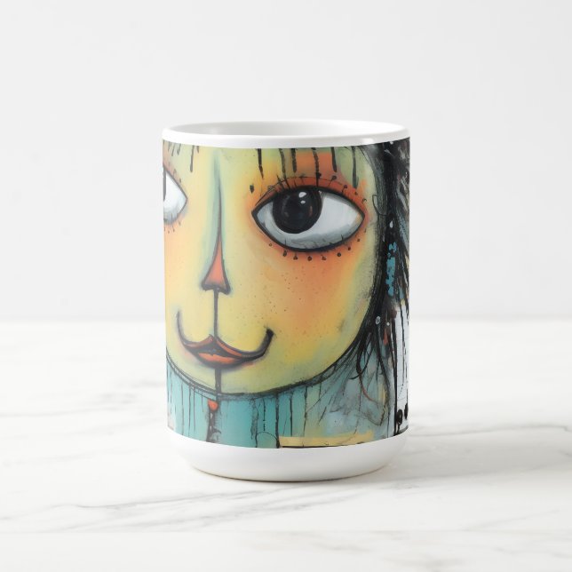 Taza De Café ArtLady 1 Encantador y angustiado (Centro)