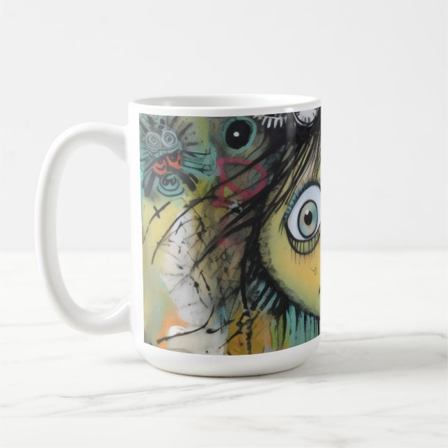 Taza De Café ArtLady 24 Encantador y afligido (Izquierda)