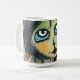Taza De Café ArtLady 5 Encantadora y angustiada