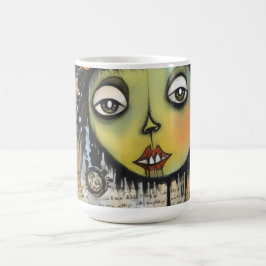 Taza De Café ArtLady 7 Encantadora y angustiado