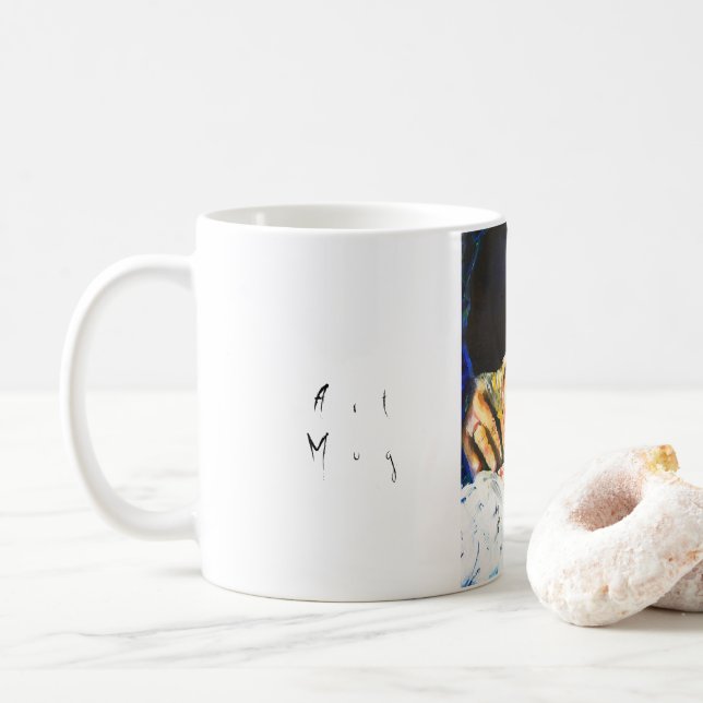 Taza De Café ArtMug#4 (Con donut)