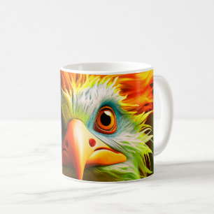 Taza De Café Artsy Bird