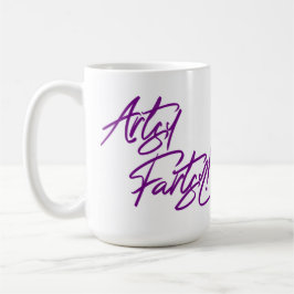 Taza De Café ARTSY FARTSY PAINTBRUSH de Jeff Willis Art