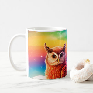 Taza De Café Artsy Owl