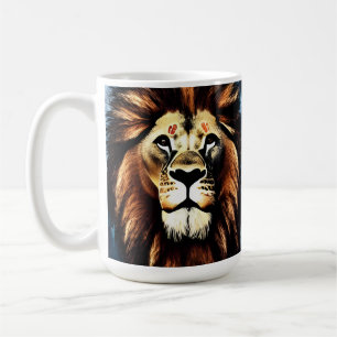 Taza De Café Artsy Wild African Lion