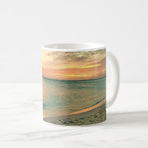 Taza De Café Aruba Beach Coastal Sunset