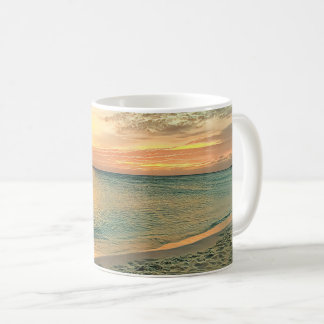 Taza De Café Aruba Beach Coastal Sunset