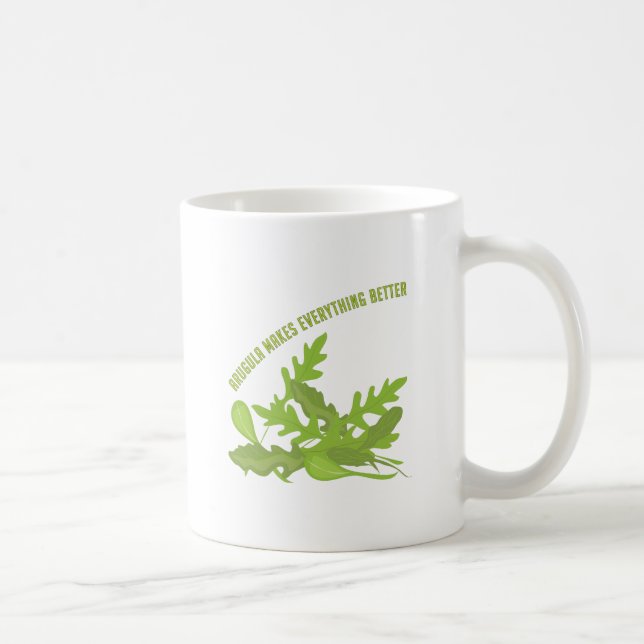 Taza De Café Arugula (Derecha)