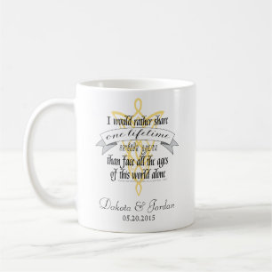 Taza De Café Arwen "Una vida contigo" Cita Con Cartel
