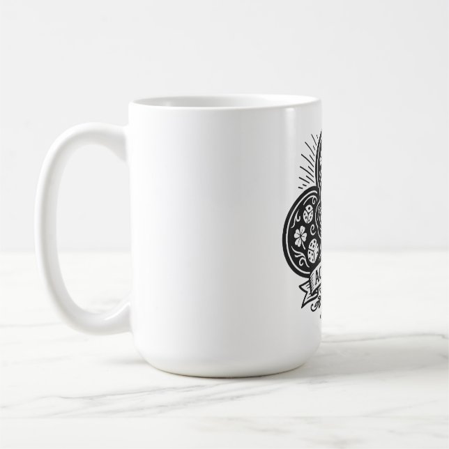 Taza De Café As de Clubs — Lady Luck Cameo (Izquierda)