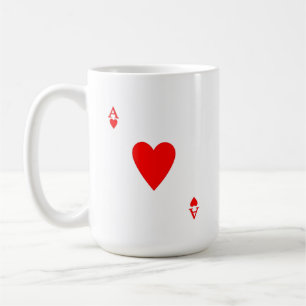 Taza De Café As de corazones