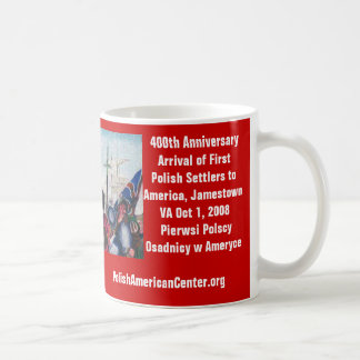 Taza De Café Asalte, 400o aniversario de los primeros colonos