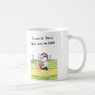 Taza De Café Asalte con las muestras divertidas/de la iglesia